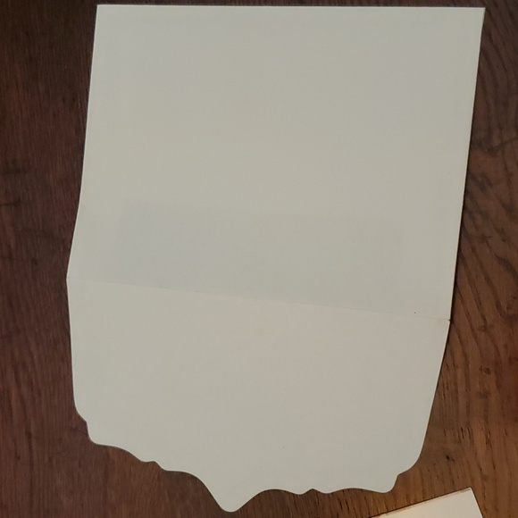 1980's Unused Victorian Greeting Card - "The Chickens" w/Scalloped Envelope - Picture 11 of 12